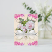 Bruiloft Uitnodiging Briefkaart (Staand voorkant)