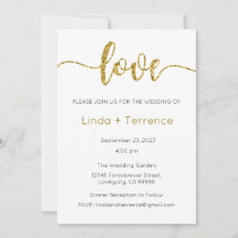 Bruiloft uitnodiging, bruiloft Briefpapier, hart Kaart