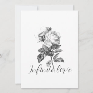 BRUILOFT UITNODIGINGEN Flat Kaart ART & DESIGN STI