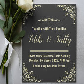 Bruiloft uitnodigingen Verwoording & uitnodigingen