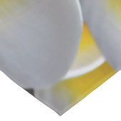 bruiloft van Frangipani Plumeria-bloemen Tafelkleed (Gekanteld)