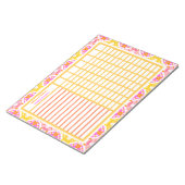 Bruiloft Verloving Organizer Tracker Planner Notit Notitieblok (Schuin)