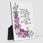 bruiloft, verloving, verjaardagsgeschenken fotoplaat (Zijkant)