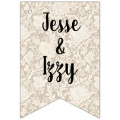 Bruiloft  vlaggetjes (Tweede vlag)