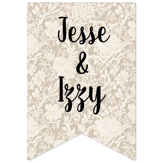 Bruiloft  vlaggetjes (Tweede vlag)