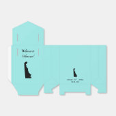Bruiloft Welkom bij Delaware Favor Box State Map Bedankdoosjes (Uitgevouwen)