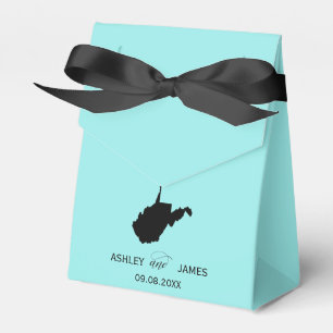 Bruiloft Welkom bij West Virginia Favor Box w / Ka Bedankdoosjes