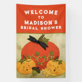 Bruiloft Welkom Bord Spandoek (Verticaal)