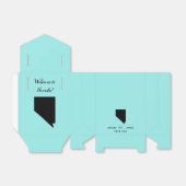 Bruiloft Welkom op Nevada Favor Box State Kaart Bedankdoosjes (Uitgevouwen)