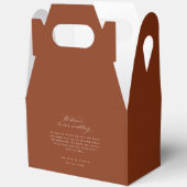 Bruiloft Welkom Weekend Hotel Reizen Geschenkdoos Bedankdoosjes (Open)