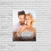 Bruiloft Welkomstbord Klassieke Typografie Poster