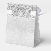 Bruiloft zilver gouden ballonnen dank je bedankdoosjes (Achterkant)