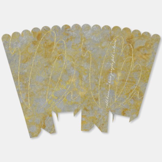 Bruiloft Zilveren voering Favor Boxes Bedankdoosjes (Ongevouwen)