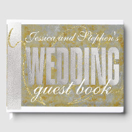 Bruiloft Zilveren voering Gastenboek
