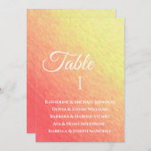 Bruiloft Zitkaarten-Sunrise Spectrum- Kaart (Voorkant / Achterkant)