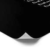 Bruiloft Zitplaatskaart Bruid Bruidegom Bruiloftsg Poster (Hoek)