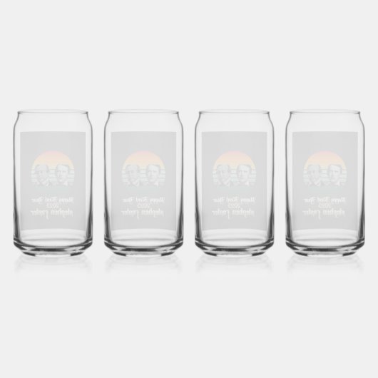 Bruiloften en feestbenodigdheden > Bachelor Party Blikvorm Glas (Achterkant)