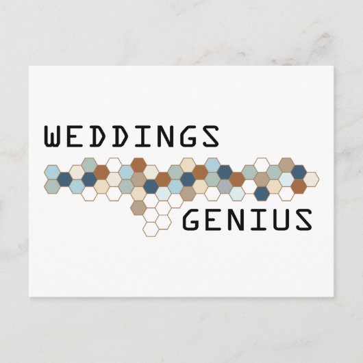 Bruiloften Genius Briefkaart (Voorkant)
