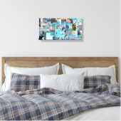 Bruiloften > Geschenken > Jubileum Geschenken Canvas Afdruk (Insitu (Slaapkamer))