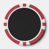 Bruiloftfeest 'Midnight Elegance' Poker Chips (Voorkant)