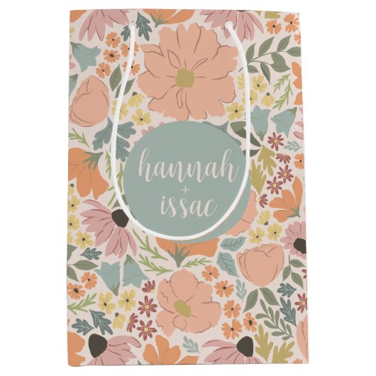 Bruilofts- of trouwfeest  medium cadeauzakje (Voorkant)