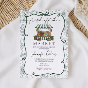 Bruiloftsborrel 'Farmers Market' Salie Groen Kaart