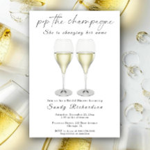 Bruiloftsborrel met champagne