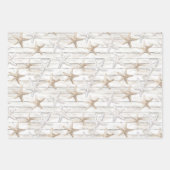 Bruiloftsborrel Ocean View Coast Cafe Inpakpapier Vel (Voorkant)