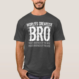 Bruiloftsbroeder van de grootste V10 ter wereld va T-shirt