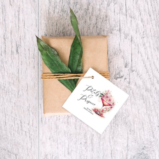 Bruiloftsdiner Dank Je Bedankjes Labels