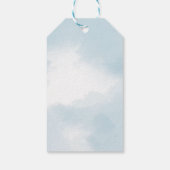 Bruiloftsetiket voor Cloud Nine Bruidscadeau Cadeaulabel (Achterkant)