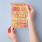 Bruiloftsfeest BINGOVersierde verse bloemen Flyer (Hand)