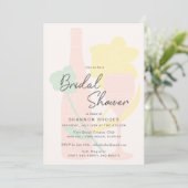 Bruiloftsfeest Bruidsshowers Kaart (Staand voorkant)