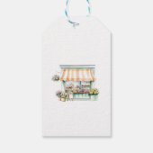 Bruiloftsfeest Dank Je Cadeaulabel (Achterkant)