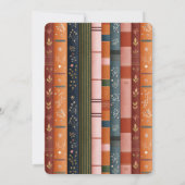 Bruiloftsfeest 'Haar Volgende Hoofdstuk' Herfst Ve Kaart (Achterkant)