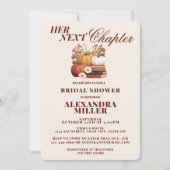 Bruiloftsfeest 'Haar Volgende Hoofdstuk' Herfst Ve Kaart (Voorkant)