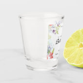 Bruiloftsfeest 'Hij Geeft Me Vlinders' Shot Glas (Links)