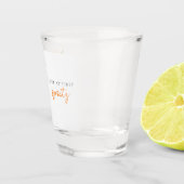 Bruiloftsfeest Love at First Spritz Shot Glas (Rechts)