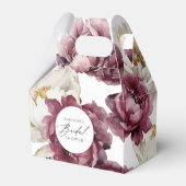 Bruiloftsfeest met een overvloed aan rustieke bloe bedankdoosjes (Voorkant Zijde)