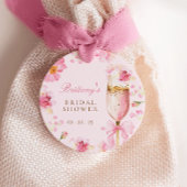 Bruiloftsfeest met Prosecco en Bloemblaadjes Bedankjes Labels