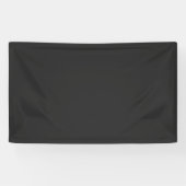 Bruiloftsfeest 'Midnight Elegance' Spandoek (Horizontaal)