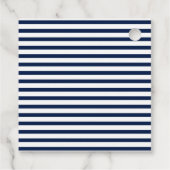 Bruiloftsfeest Nautical Anker Bedankjes Labels (Achterkant)