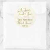 BRUILOFTSFEest STICKER | een lief bedankje (Tas)