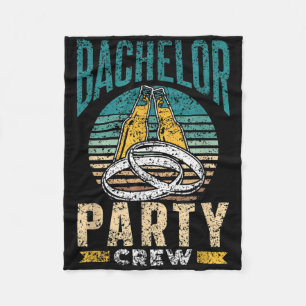 Bruiloftsfeest Team Bruidegom Bruid  Fleece Deken