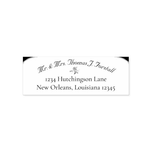 Bruiloftsfeest van eenheid zelfinktende stempel (Design)