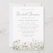 Bruiloftsfeest Weide met Wilde Bloemen Kaart (Voorkant)