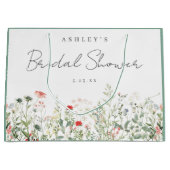 Bruiloftsfeest Wildbloem Groot Cadeauzakje (Voorkant)