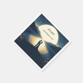 Bruiloftsfeestje Lakeside Mountain Fun Nature Servet (Hoek)