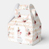 Bruiloftsfeestje met Bloemblaadjes & Prosecco Bedankdoosjes (Achterkant)