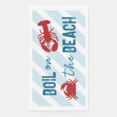 Bruiloftsfeestje voor kandidate met kookfeest met  servet (Voorkant)